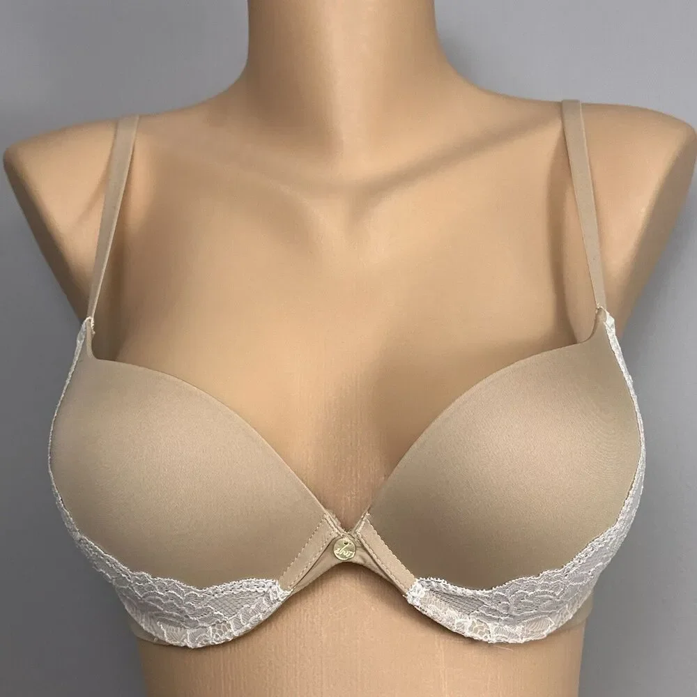 Essential Bodywear Bra Piper 32C Piper Ultimate Push-Up Plunge Convertible 1